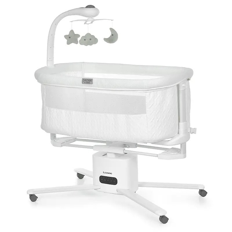 Приставная кровать с функцией качания "DREAM ME" 1223 White, до 9 кг Приставная кровать с функцией качания "DREAM ME" 1223 White, до 9 кг