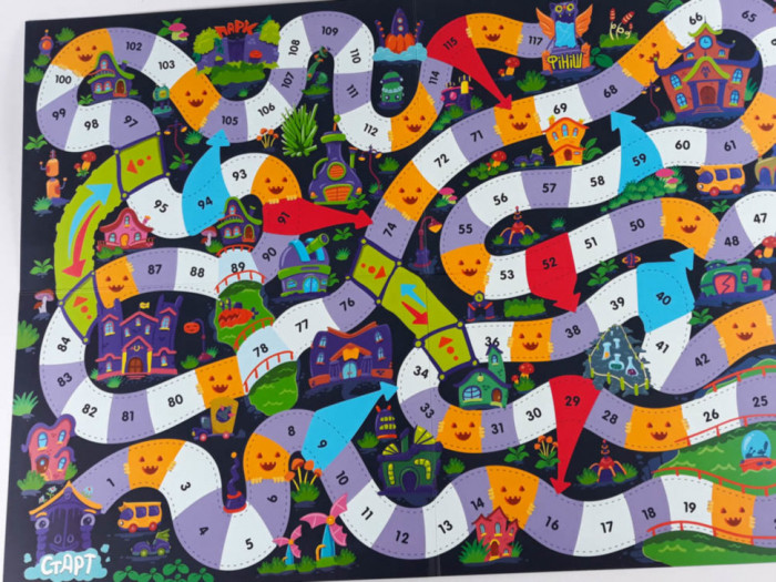 Monstrville Board Game. A Very Clever Route-Planning Game 124036 in Ukrainian