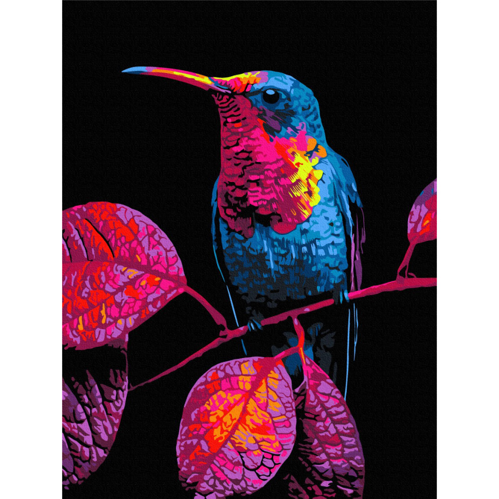 Картина по номерам "Драгоценный гость" RBSB0002, 30x40 см