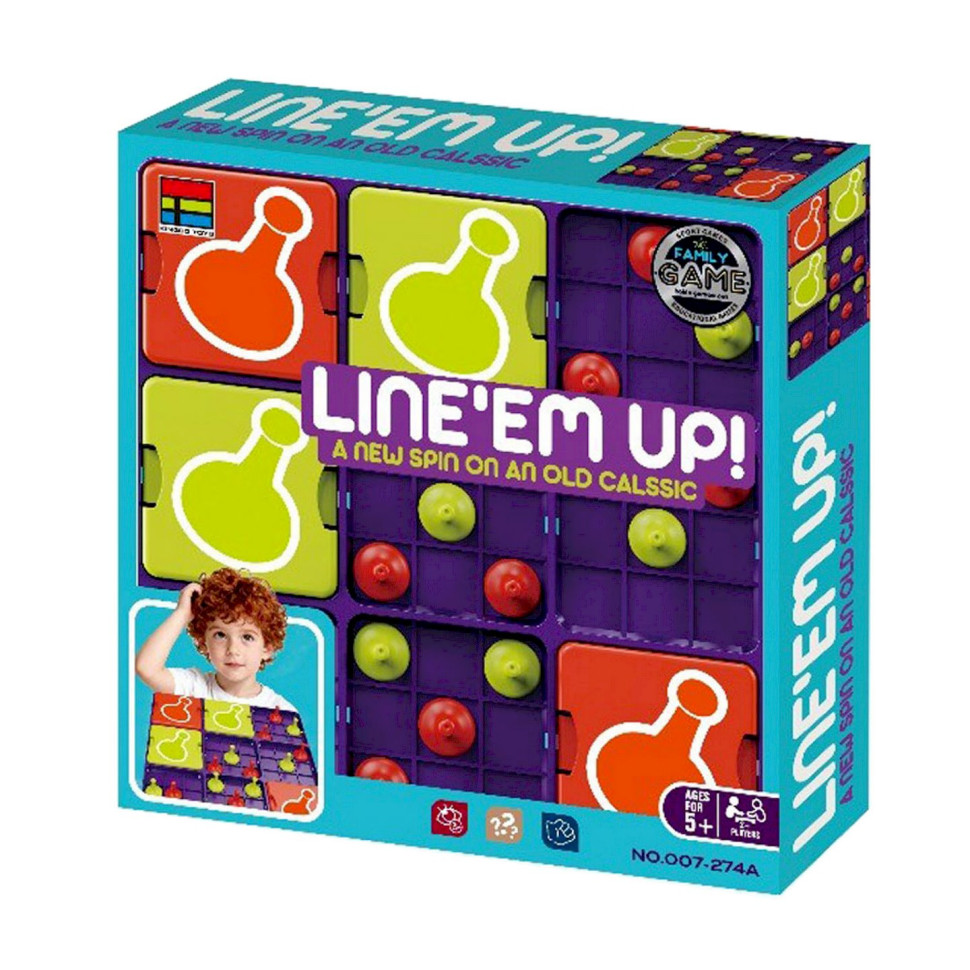 Настольная игра Логические шарики 007-274A игровое поле 25х25х4 см