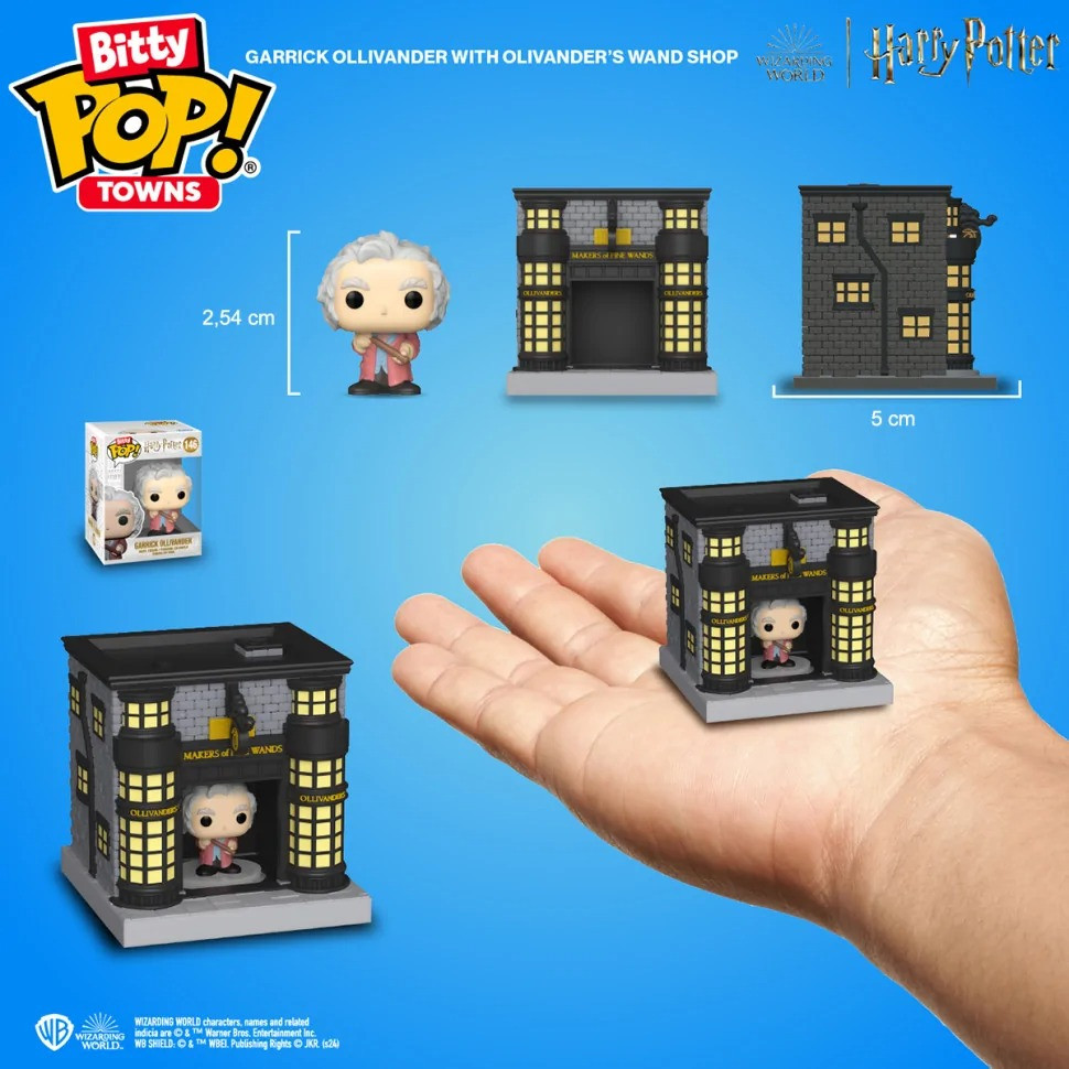 "Harry Potter" Series 83627 Ollivander's and the Wand Shop Figure Set