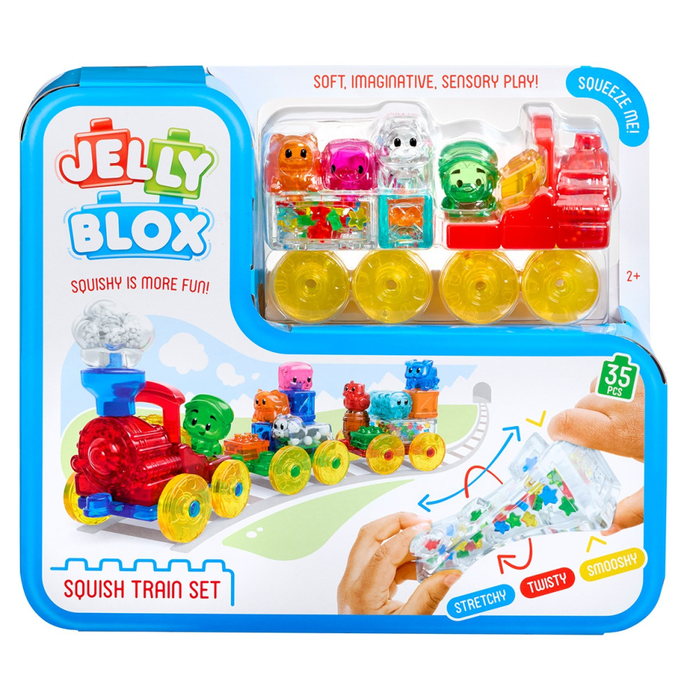 Touch constructor "Train" 937685, 35 soft elements
