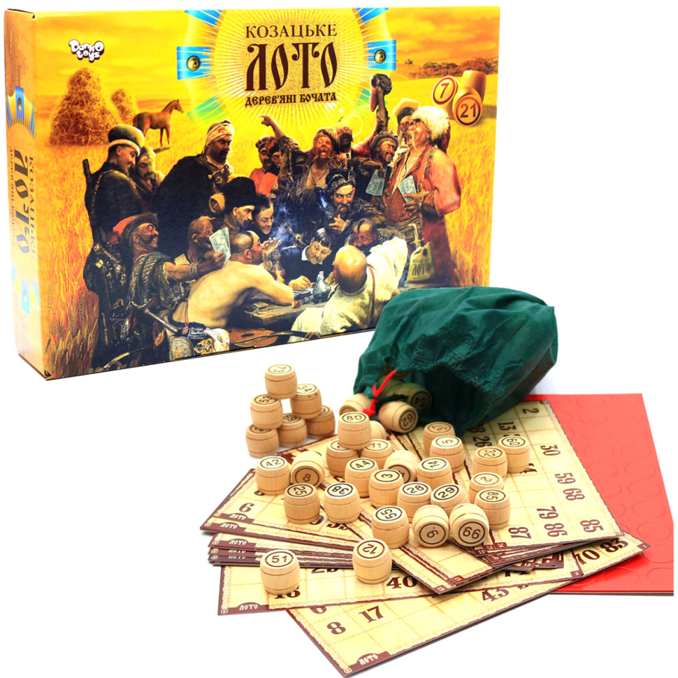 Настольная игра Козацкое Лото 2623 в коробке