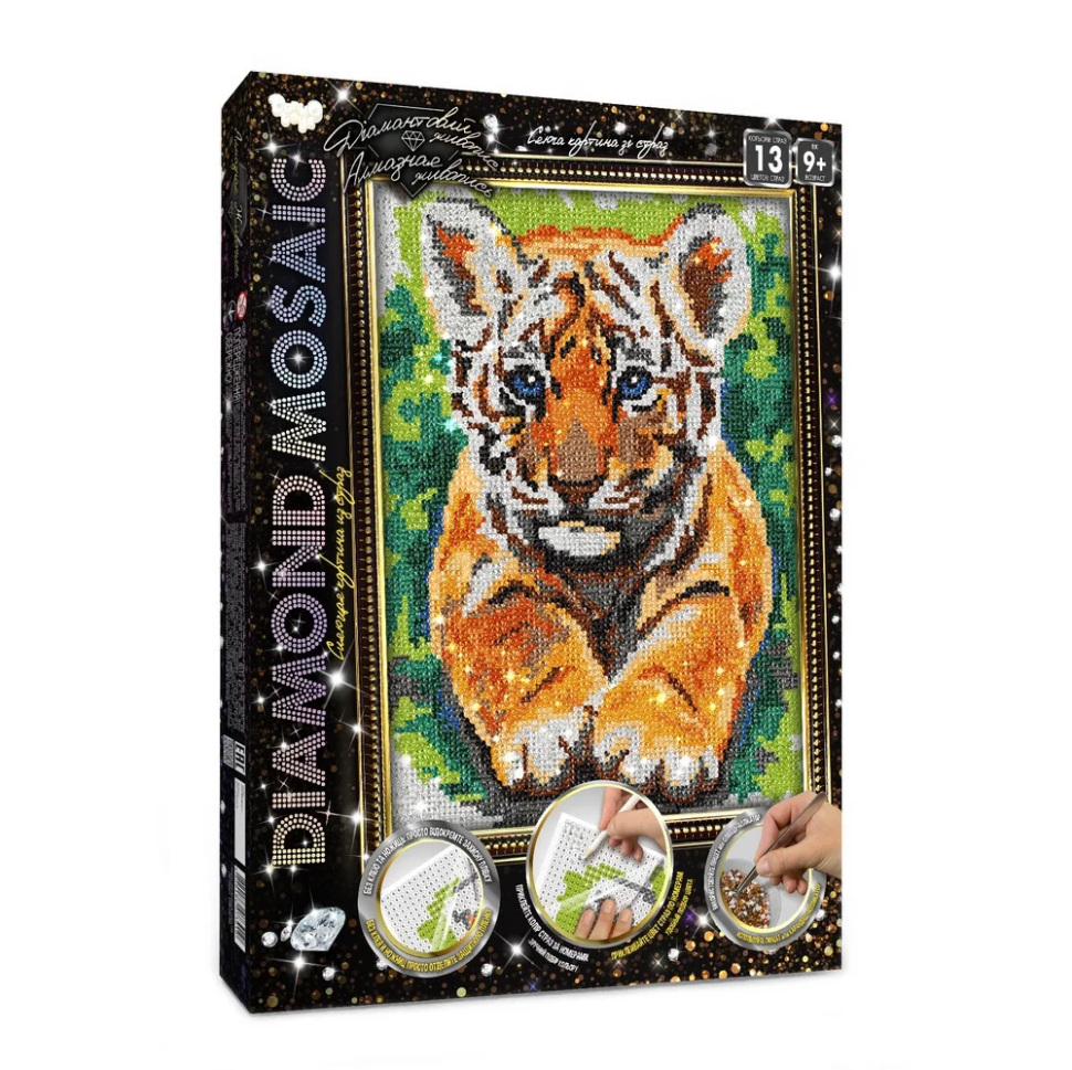 Набор креативного творчества "DIAMOND MOSAIC" Danko Toys DM-03-10