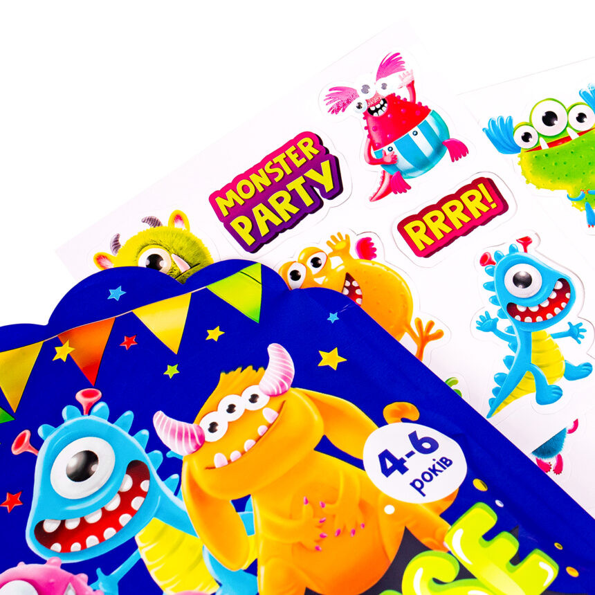 Набор сюрпризов Surprise pack "Monster party" Vladi Toys VT8080-03 Укр