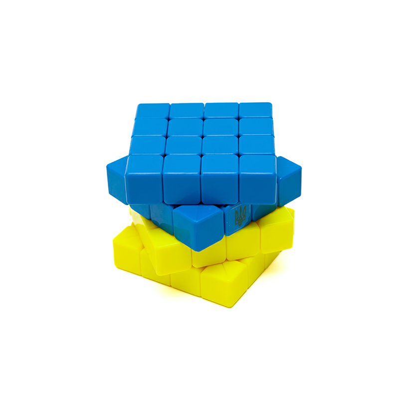 Головоломка Умный кубик 4х4х4 "Флаг Украины" SCU444 (Bicolor Smart Cube 4x4x4 "Ukraine")