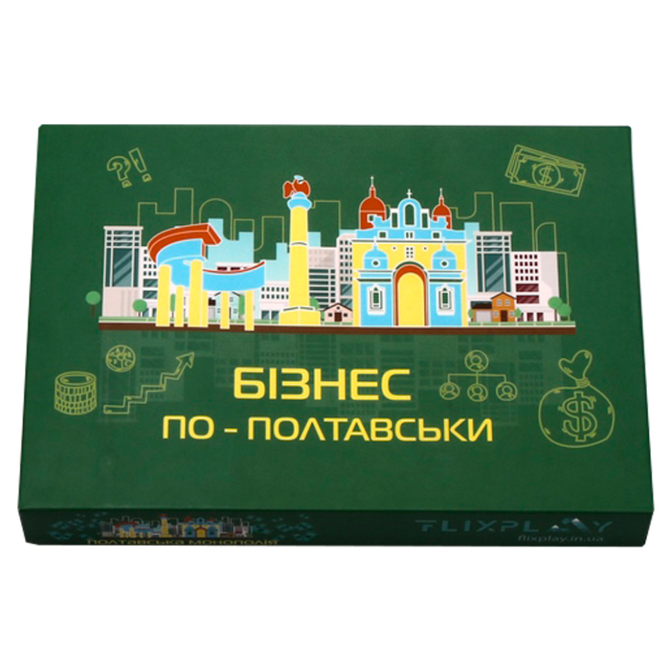 Настольная игра "Монополия Бизнес по-Полтавски" PLR-0030