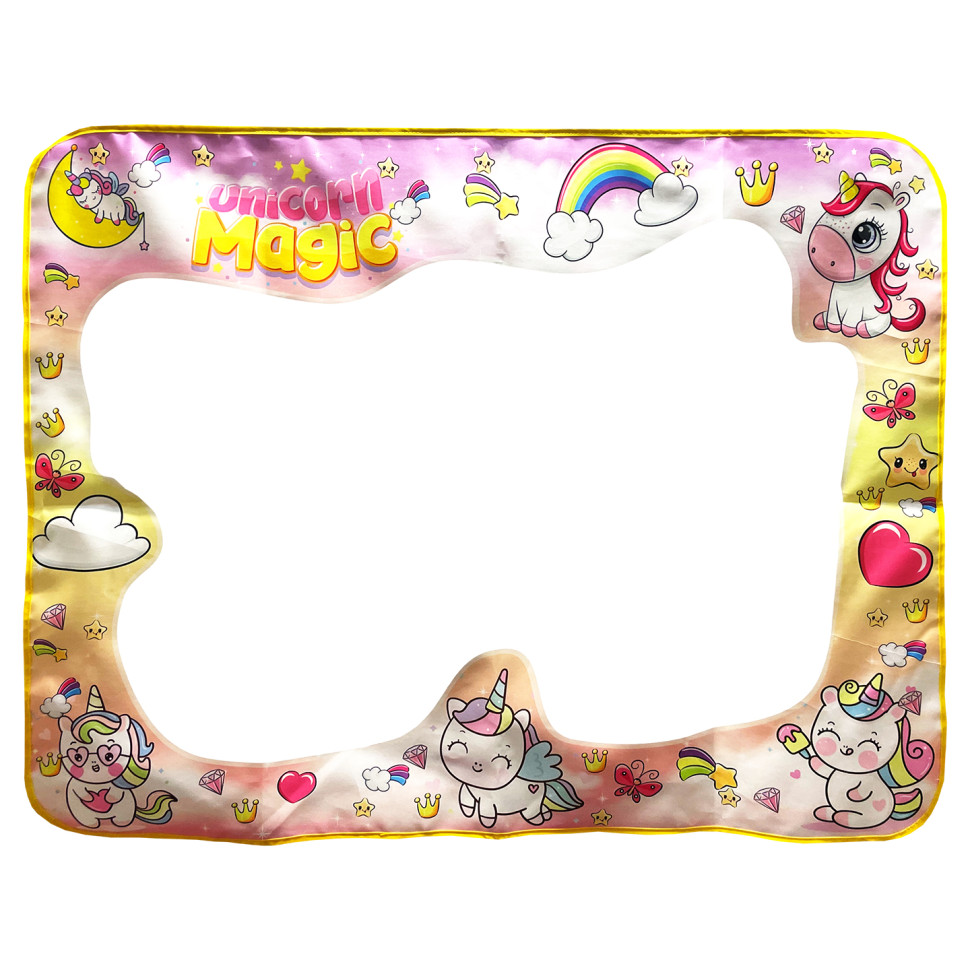 Коврик для рисования водой "Unicorn Magic" 775-4, 45 х 30,5 см