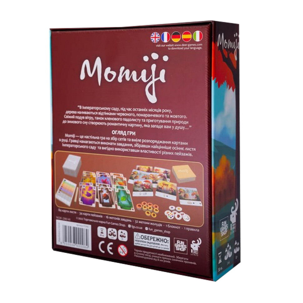 Настольная игра "Momiji" FGS42 на украинском языке