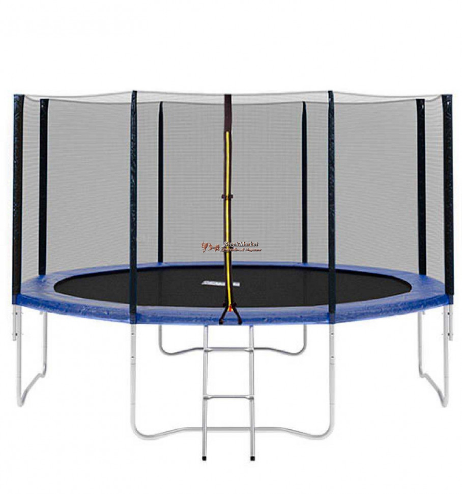 Children's trampoline with safety net MS 0822