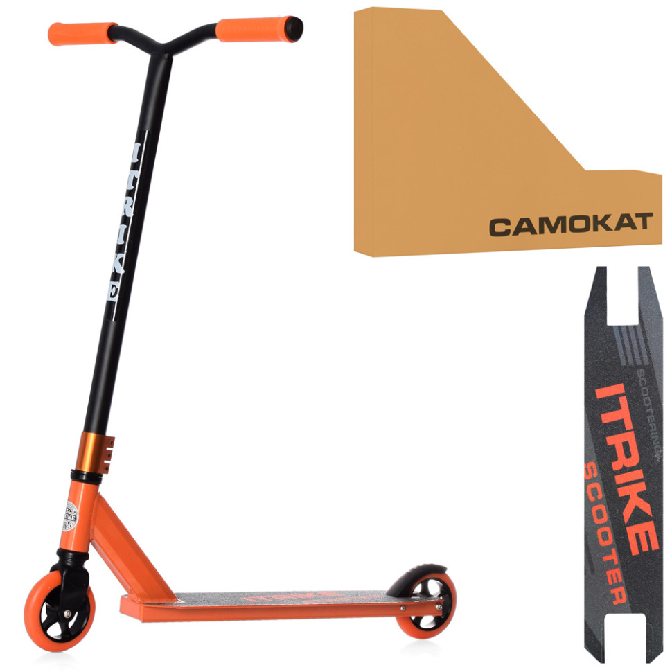 Stunt scooter iTrike SR2-066-6-OR