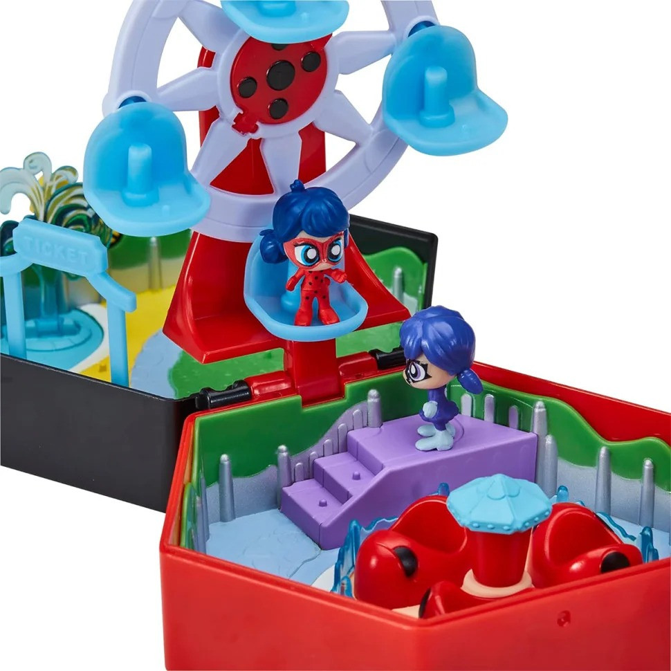 Игровой набор "Леди Баг и Супер-Кот" cерии "Chibi" Парк развлечений" Miraculous 50553
