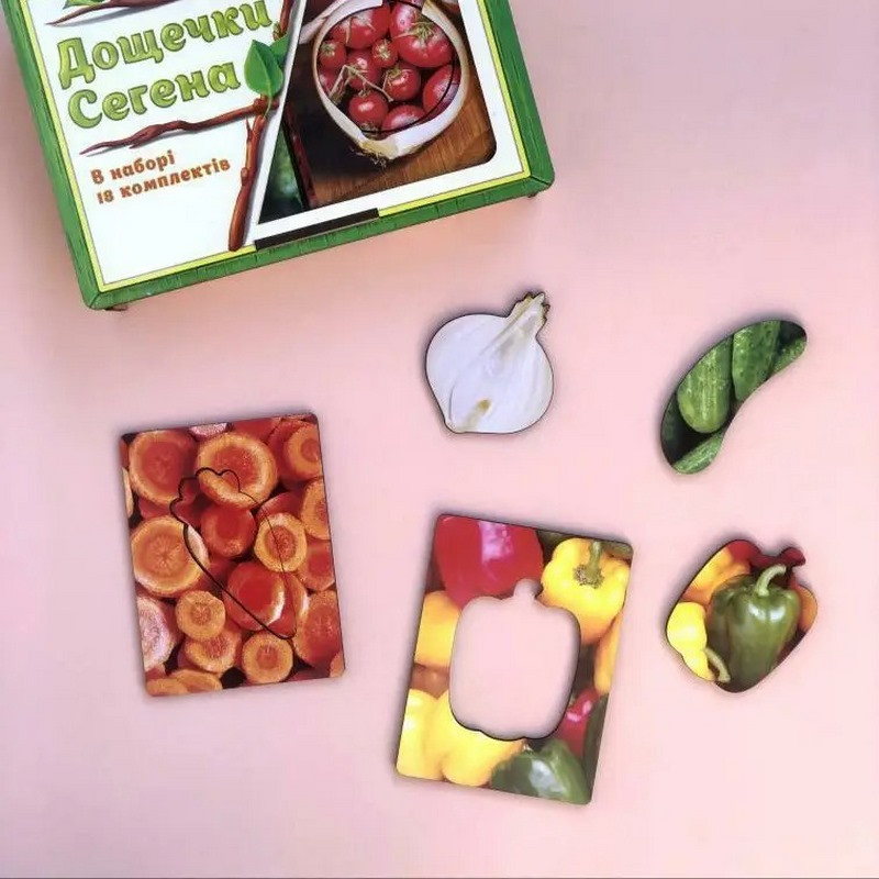 Segen's Wooden Boards "Vegetables" Ubumblebees (PSF036) PSF036
