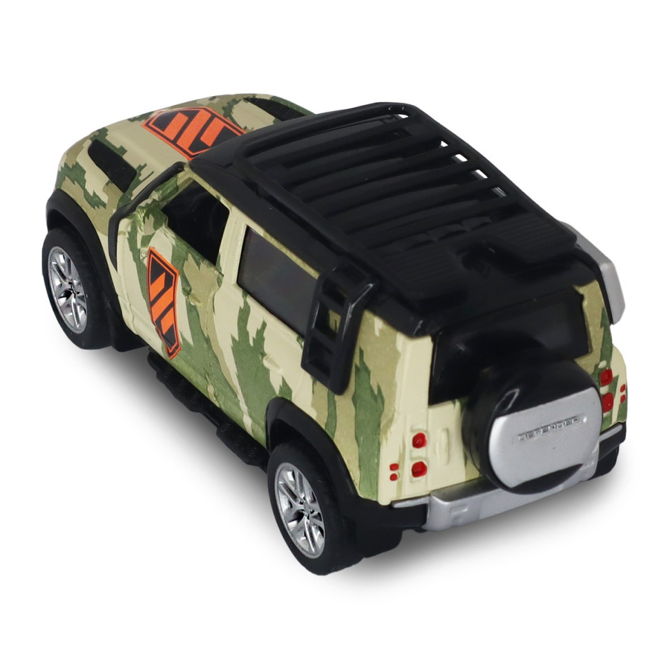 Автомодель серии "Шевроны Героев" Land Rover Defender 110 "3 ОШБр" TechnoDrive 250363M2 масштаб 1:39
