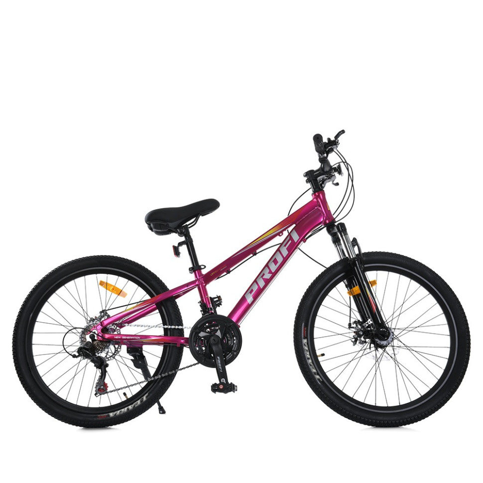 Велосипед MTB2601-3, 26 дюймов, алюминиевая рама 13 Shimano 21SP фуксия