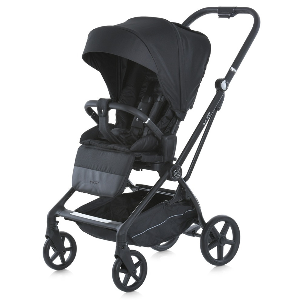 Коляска детская прогулочная SPIN 360 ME 1138 Black