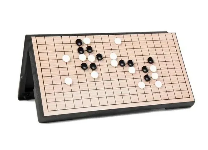 Настольная игра "Go Game" 3215GG 2 цвета фишек, игровая доска 32х32 см
