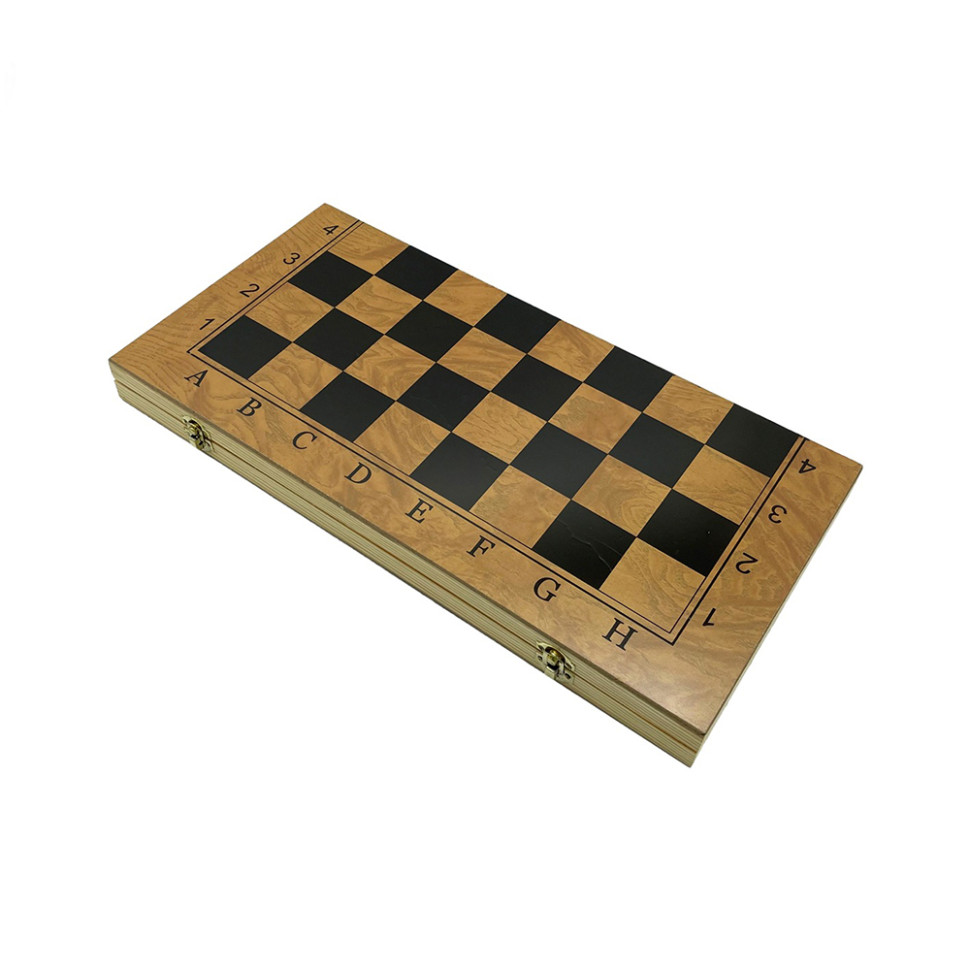 Набор настольных игр "Шахматы, нарды, шашки 3 в 1" Set3 NE-SP-SET-09 игровая доска 48х48 см