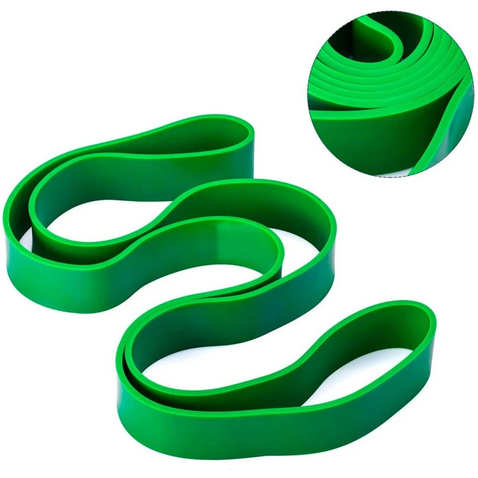 Резиновая петля для тренировки "Pro Loop Bands" NE-B-452-20-45 20-45 кг зеленая