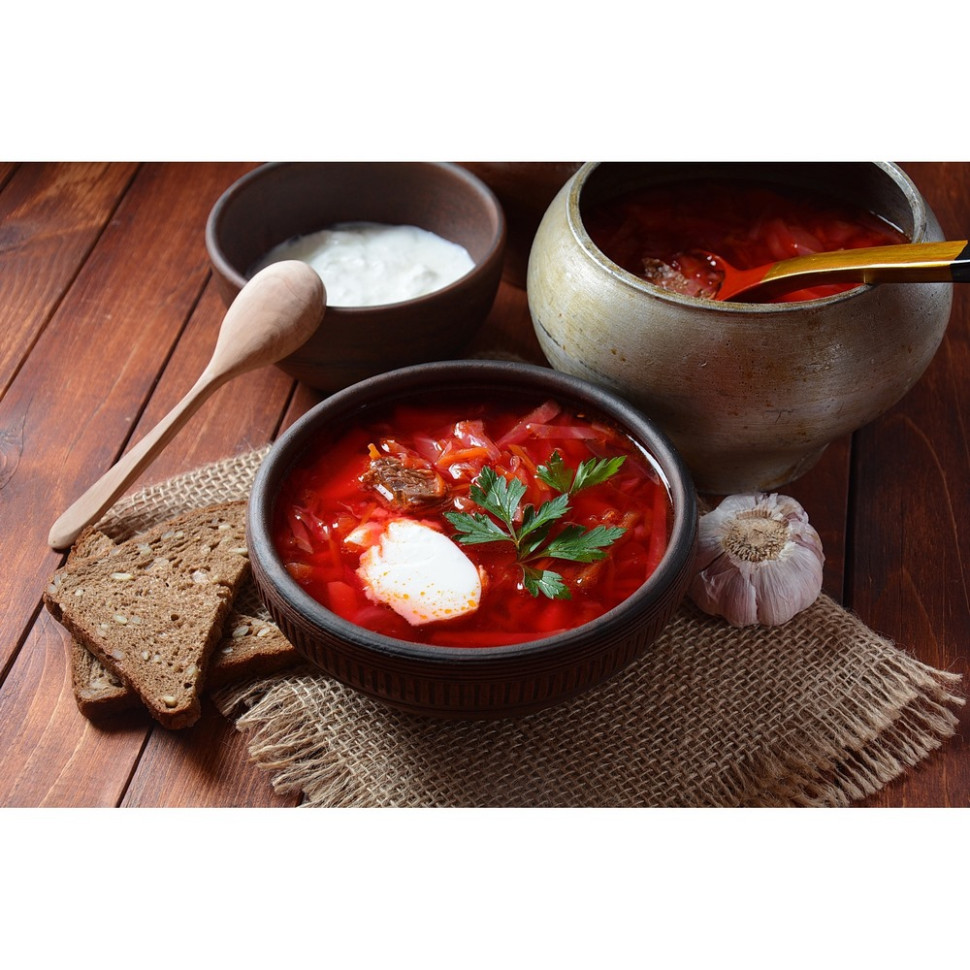 Алмазная мозаика "Национальный вкус" HEG87061 30х40 см