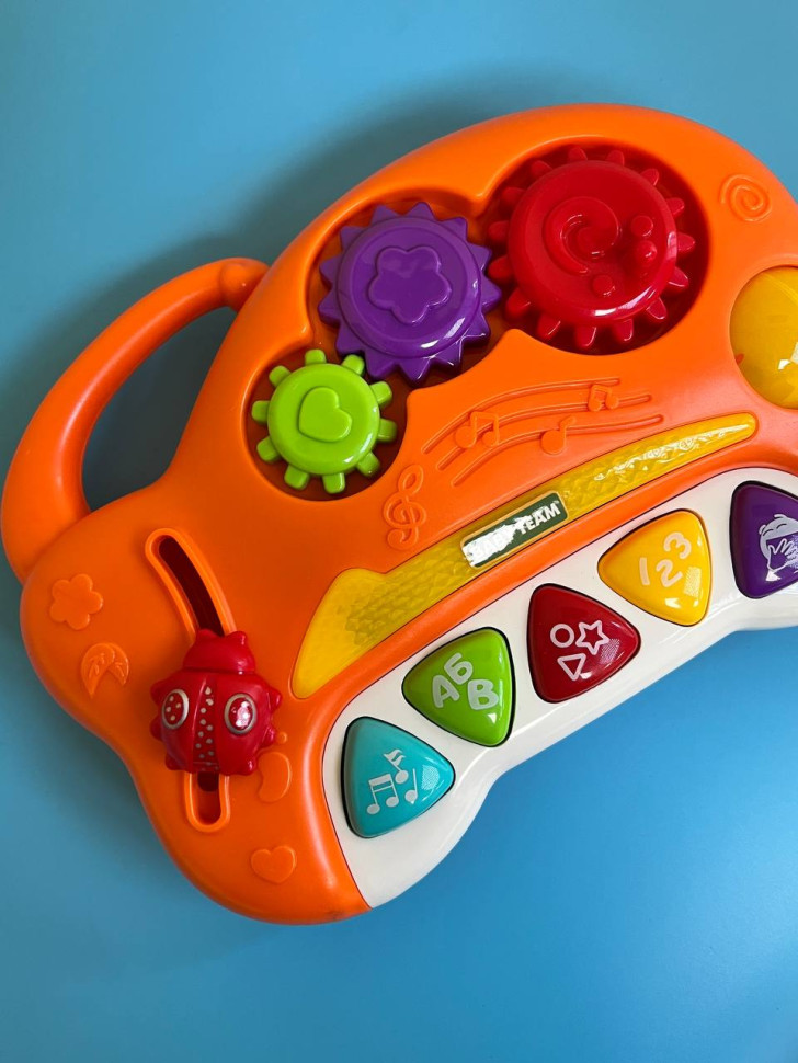 Детская музыкальная игрушка "Забава" 8645(Orange) оранжевый