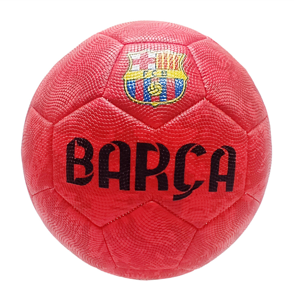 Мяч футбольный "FCB Barca" Bambi FB2257 размер № 5 Красный