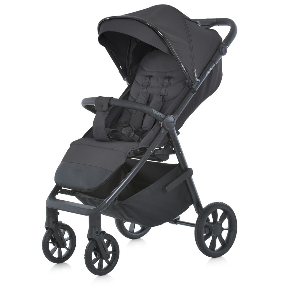 Детская прогулочная коляска MALTA ME 1182 Black Onyx