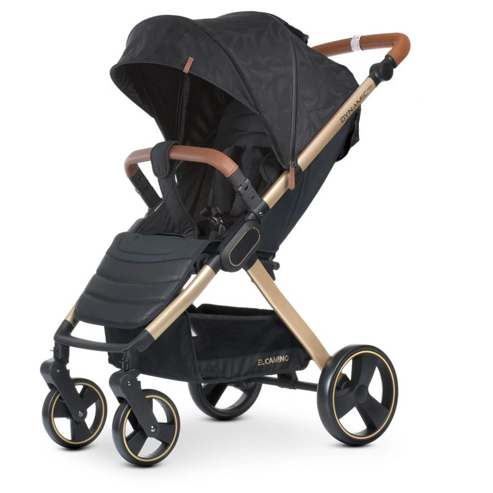 Коляска детская El Camino ME 1053G DYNAMIC PRO Special Black до 23 кг