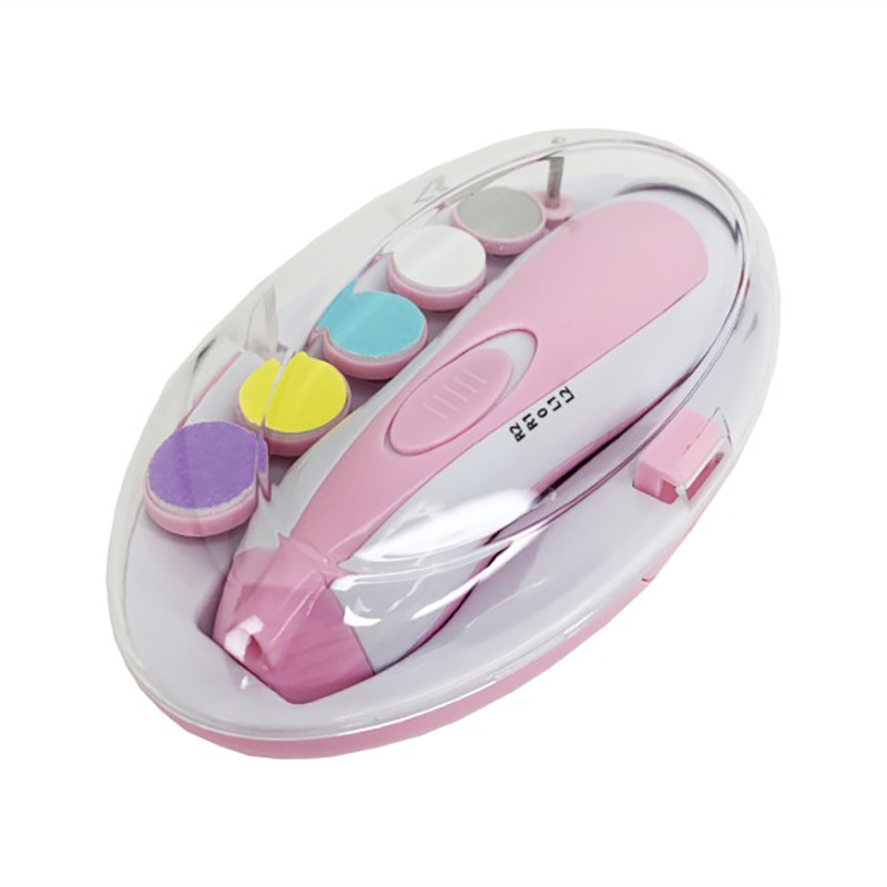 Детский электрический триммер для ногтей MGZ-0720(Pink)