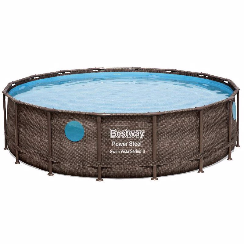 Frame pool Bestway 56725 (488-122 cm), 19480 l