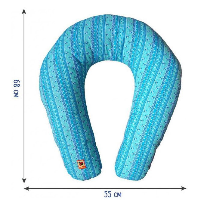 MS 110612-04 Blue Nursing Pillow