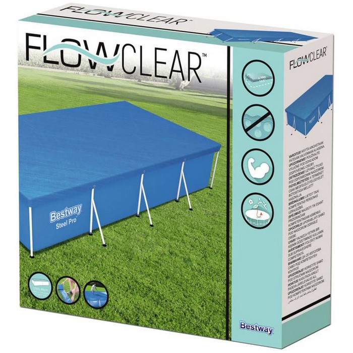 Pool cover 58107, 410x226 cm