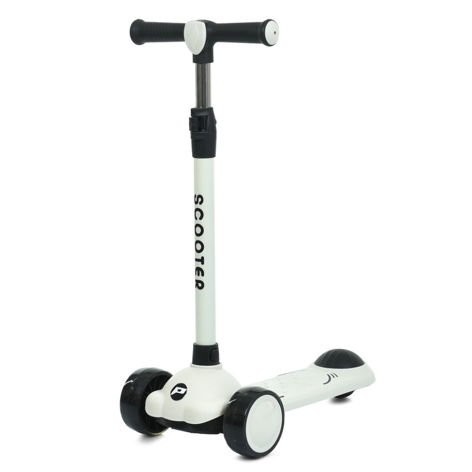 Children's tricycle scooter JR3-129-B, wheels with light