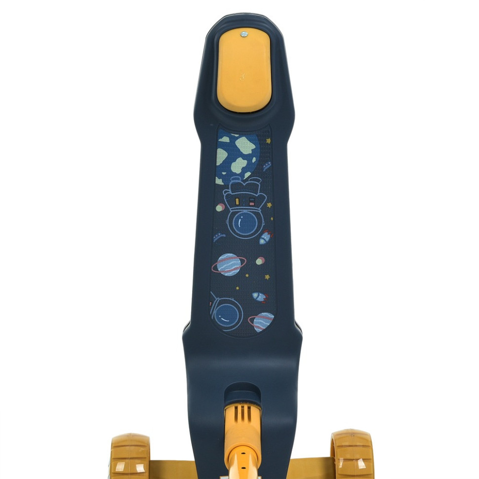 Children's three-wheeled scooter JR3-125-Y, wheels with light