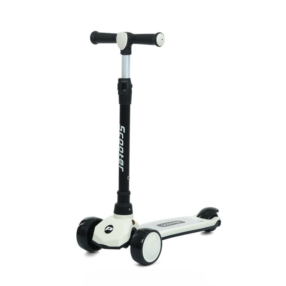 Children's three-wheeled scooter JR3-124-B, wheels with light