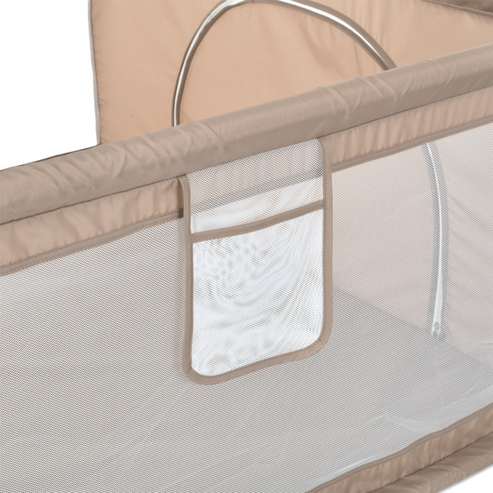 Children's playpen MR 1339-BG, beige, width with legs 132 cm