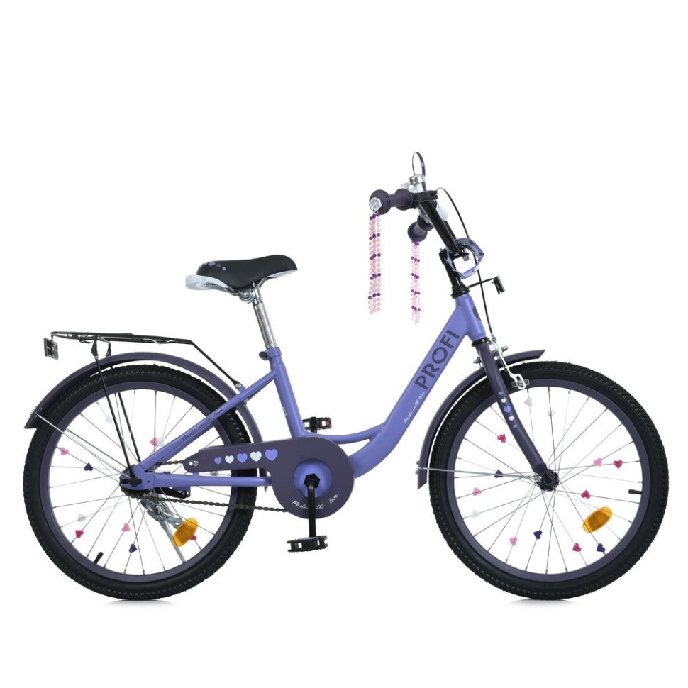 Bicycle for children MB 20043-1 wheels 20 inch, purple