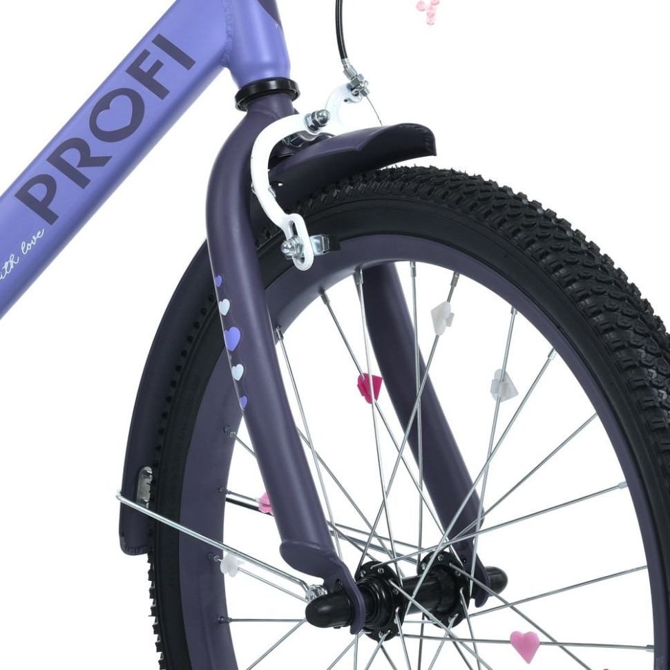 Bicycle for children MB 20043-1 wheels 20 inch, purple