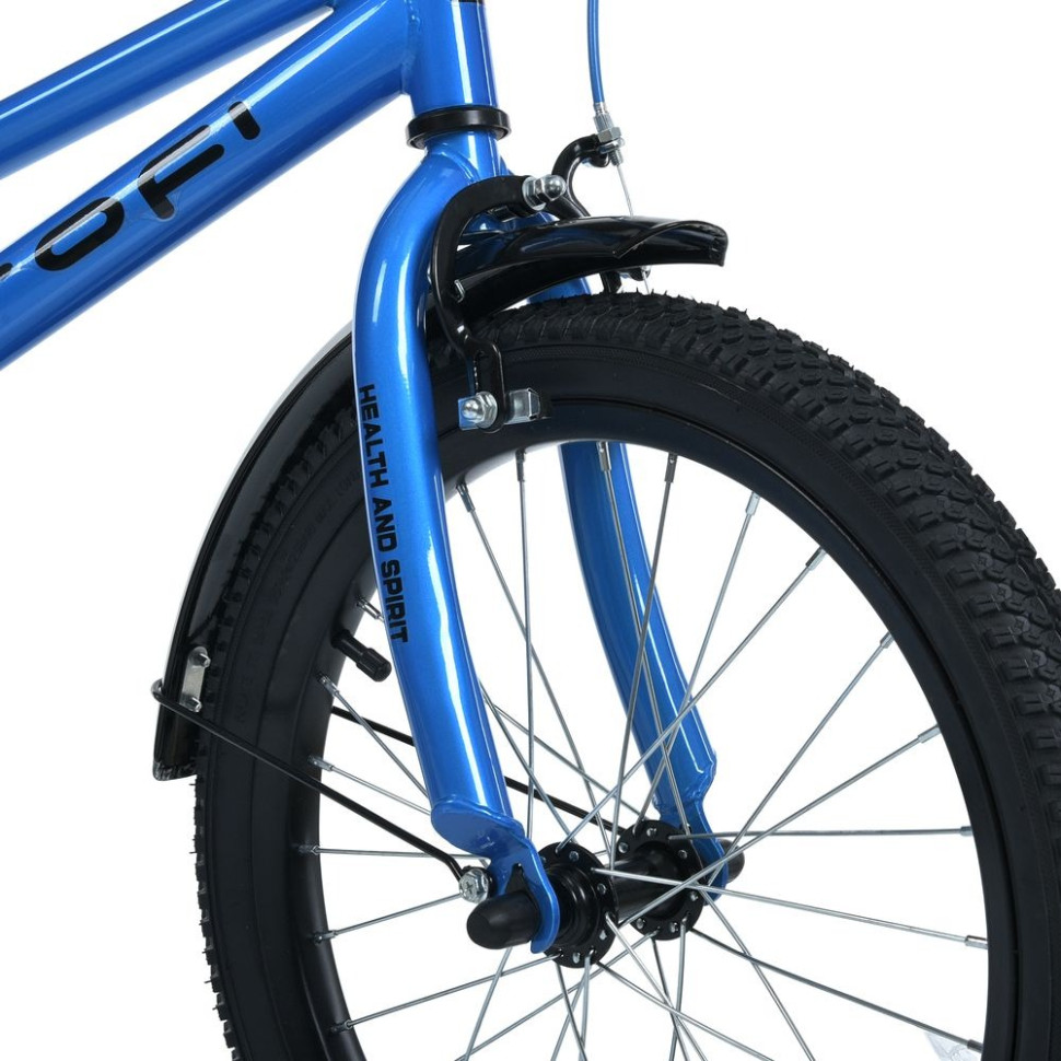 Bicycle for children MB 18012-1 wheels 18 inch, blue