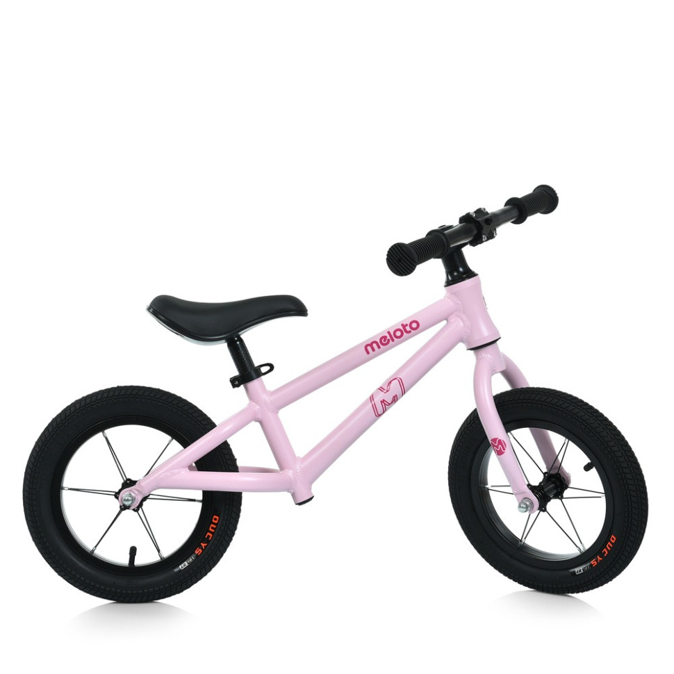 Balance bike MBB 1045-12-3 wheels 12 inches, pink