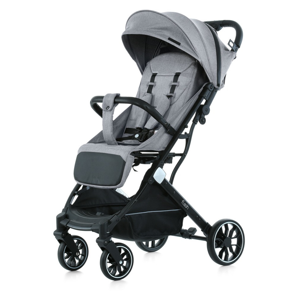 Baby stroller FLASH M 5727-1 Silver Gray