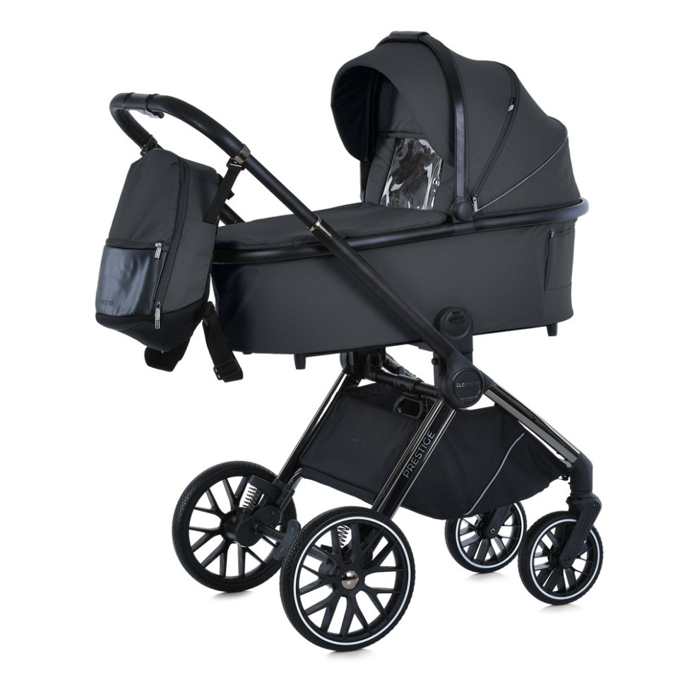 Children's universal stroller 2 in 1 PRESTIGE ME 1124-2 Magnet Gray