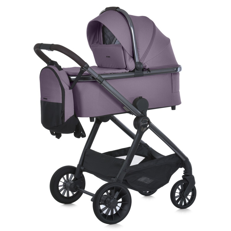 Children's universal 2-in-1 stroller RIVIERA ME 1183 Grape Pink