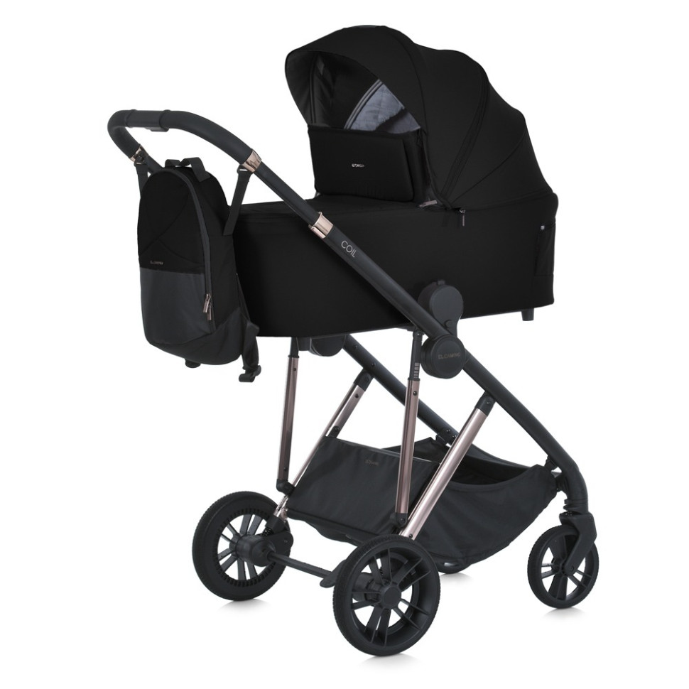2-in-1 Universal Stroller COIL ME 1190 Jet Black