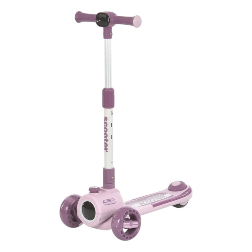 Children's three-wheeled scooter JR3-135-P, wheels with light