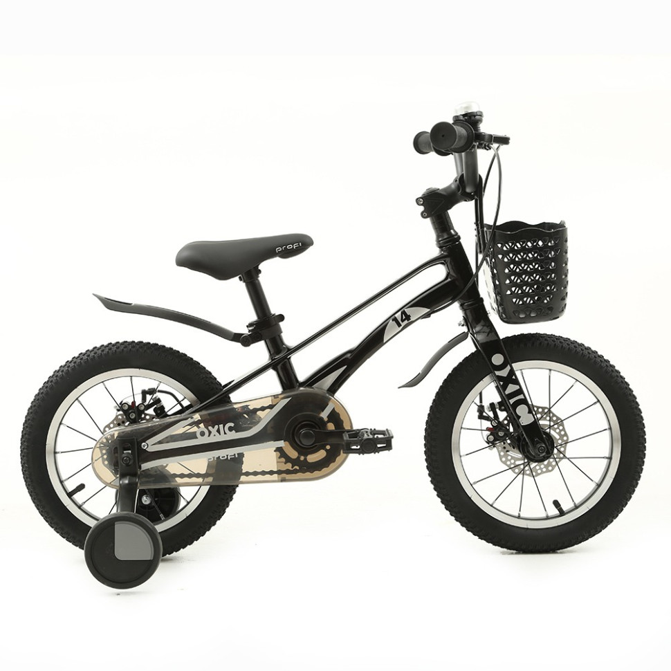 Дитячий велосипед OXIC MB 14OXIC BLACK, колеса 14 дюймів