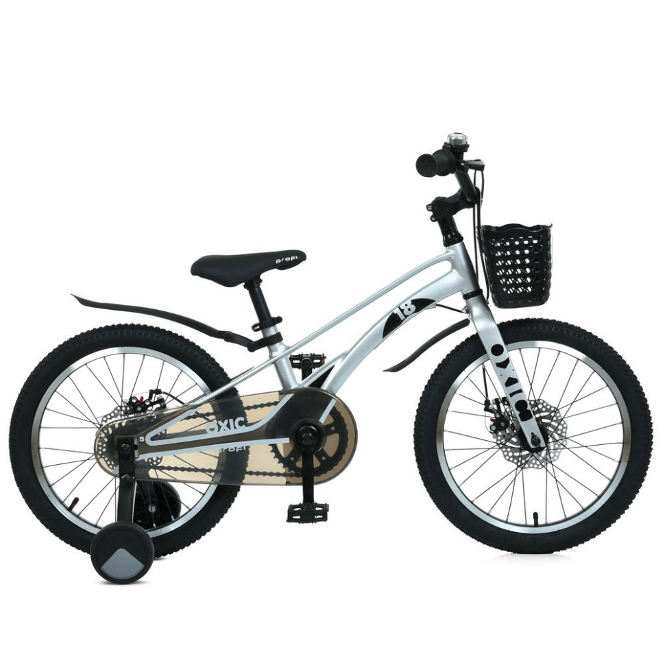 Children's bike OXIC MB 18OXIC GREY, wheels 18 inches