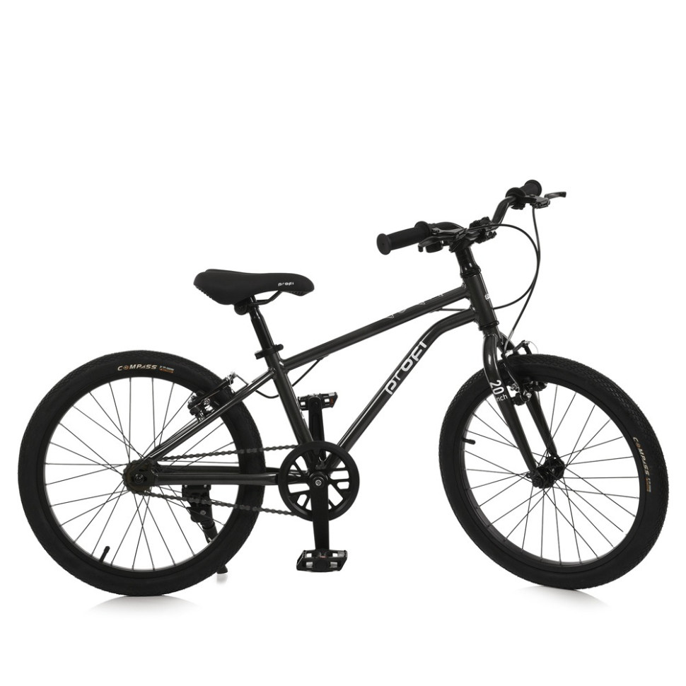 Children's bike LIGHTY MB 20LIGHTY DARK GREY, wheels 20 inches