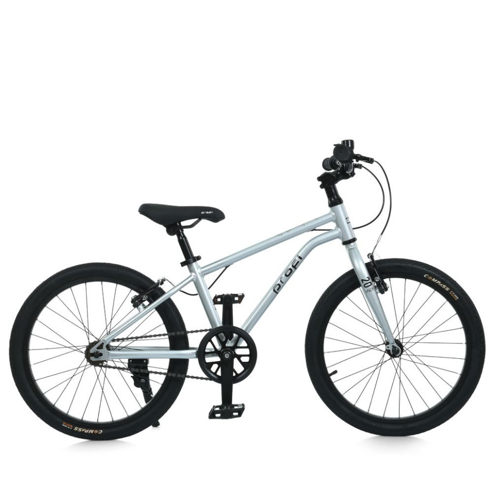 Children's bicycle LIGHTY MB 20LIGHTY SILVER, wheels 20 inches