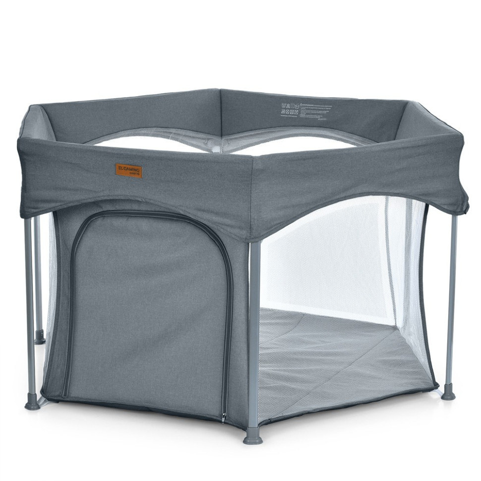 Детский манеж SWIFT 6 ME 1195 Dark Gray, до 15 кг